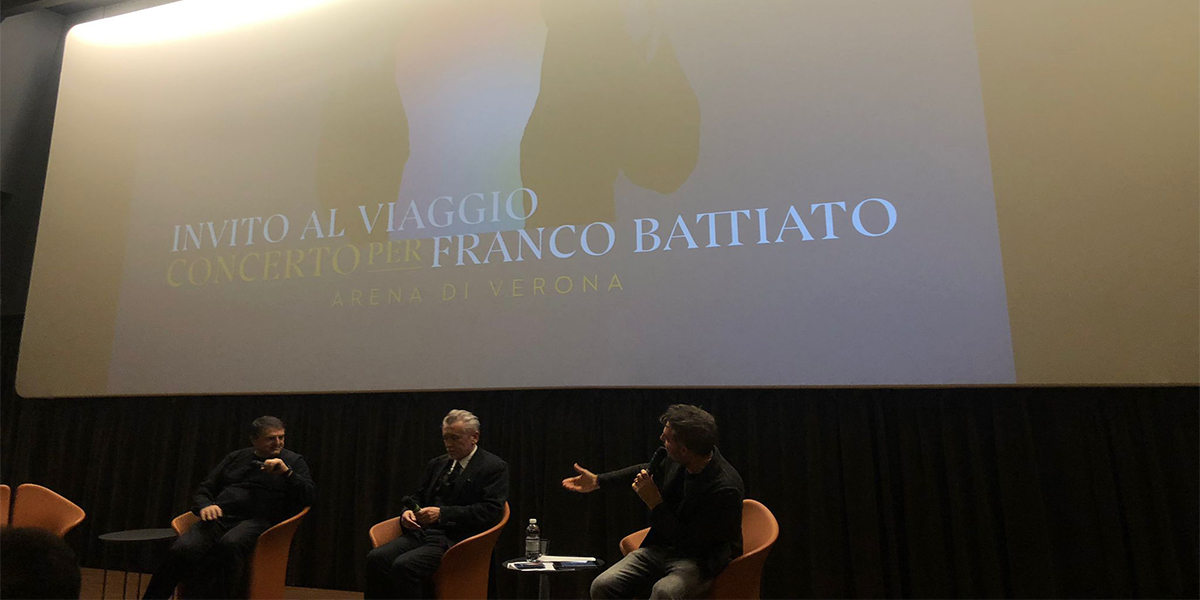 Franco Battiato, “Invito al viaggio”: il concerto all’Arena diventa un album