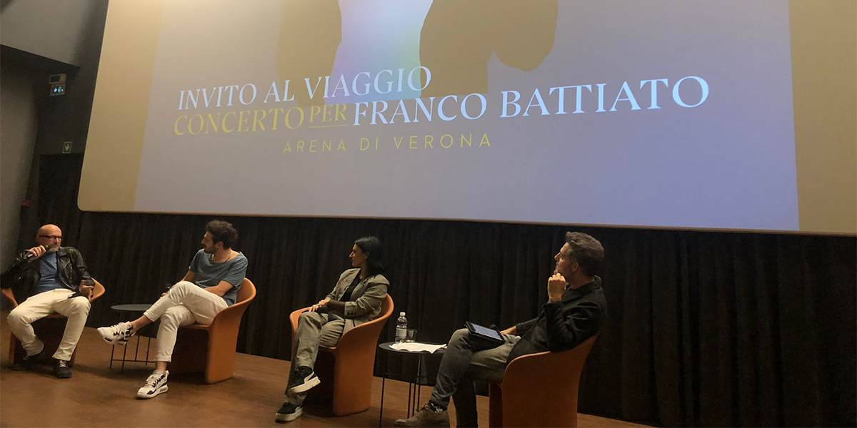 Franco Battiato, “Invito al viaggio”: il concerto all’Arena diventa un album