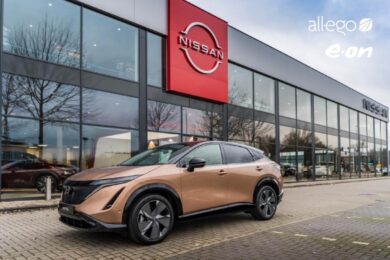 Nissan potenzia la rete di ricarica rapida EV in Europa