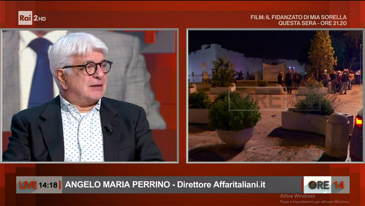 Rai 2, il direttore di Affari Perrino torna a Ore 14 ospite di Milo Infante Rai 2, il direttore di Affari Perrino torna a Ore 14 ospite di Milo Infante