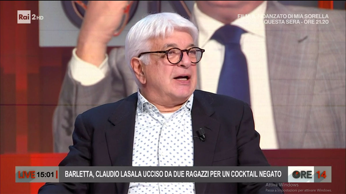 Rai 2, il direttore di Affari Perrino torna a Ore 14 ospite di Milo Infante Rai 2, il direttore di Affari Perrino torna a Ore 14 ospite di Milo Infante