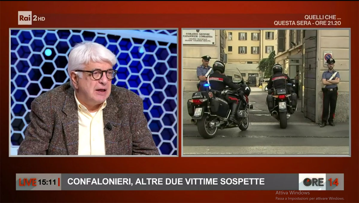 Rai 2, il direttore di Affari Perrino torna a Ore 14 ospite di Milo Infante Rai 2, il direttore di Affari Perrino torna a Ore 14 ospite di Milo Infante