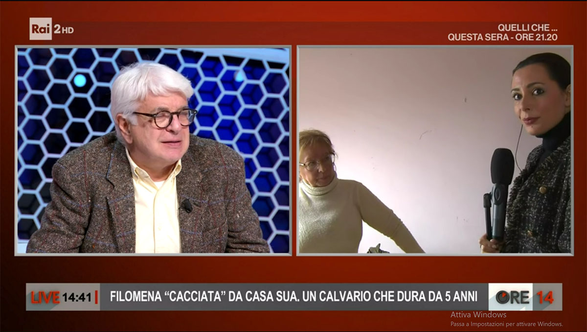 Rai 2, il direttore di Affari Perrino torna a Ore 14 ospite di Milo Infante Rai 2, il direttore di Affari Perrino torna a Ore 14 ospite di Milo Infante