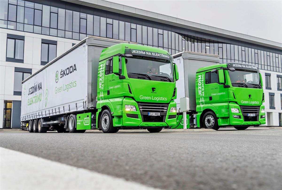 SKODA: testa truck elettrici per la logistica interna SKODA: testa truck elettrici per la logistica interna