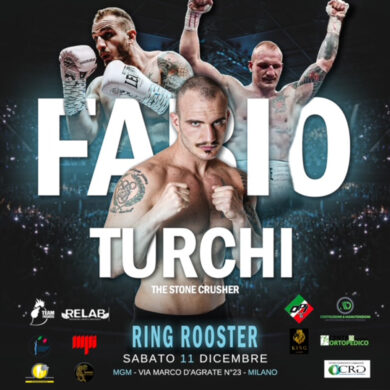 Boxe, Fabio Turchi torna sul ring a Ring Roosters