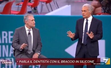 Ascolti tv, Giletti (col dentista No Vax) batte Brindisi e Scanzi-Travaglio