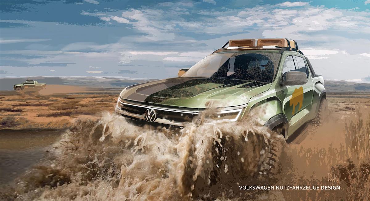 Volkswagen Amarok, le prime immagini Volkswagen Amarok, le prime immagini