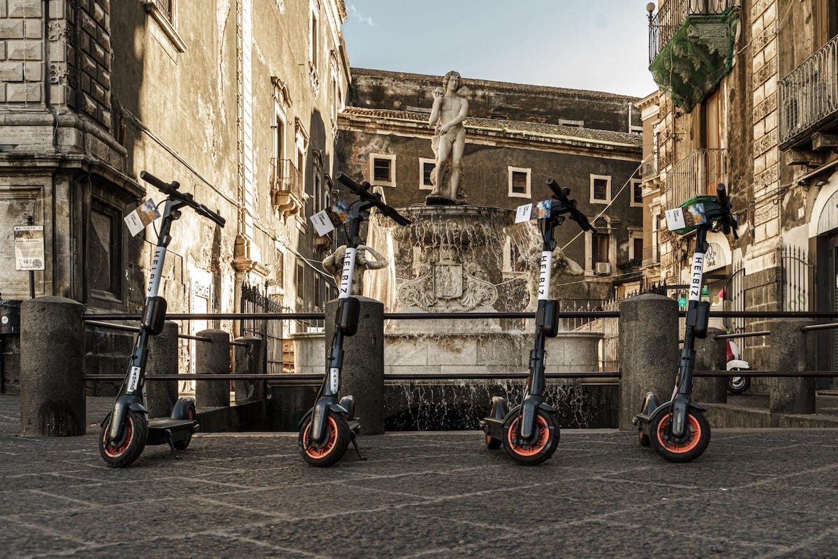 Helbiz: i monopattini elettrici sbarcano a Catania Helbiz: i monopattini elettrici sbarcano a Catania