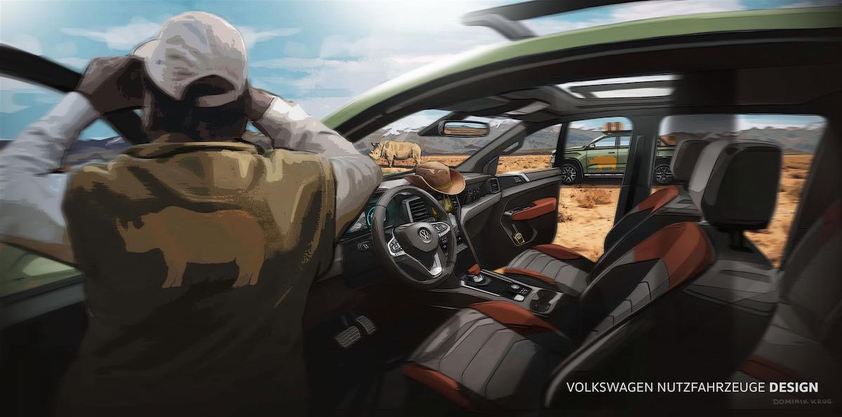 Volkswagen Amarok, le prime immagini Volkswagen Amarok, le prime immagini