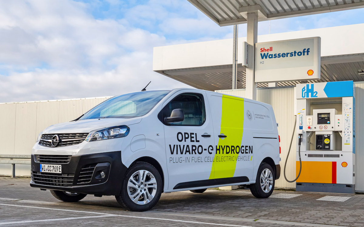 Opel Vivaro-e, il primo van a idrogeno