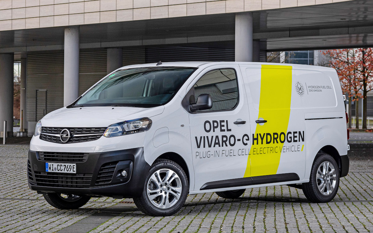 Opel Vivaro-e, il primo van a idrogeno