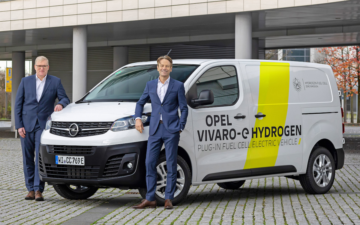 Opel Vivaro-e, il primo van a idrogeno