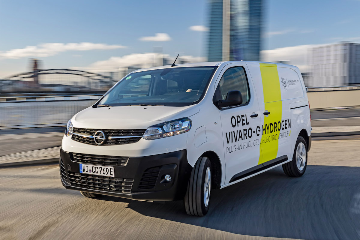 Opel Vivaro-e, il primo van a idrogeno
