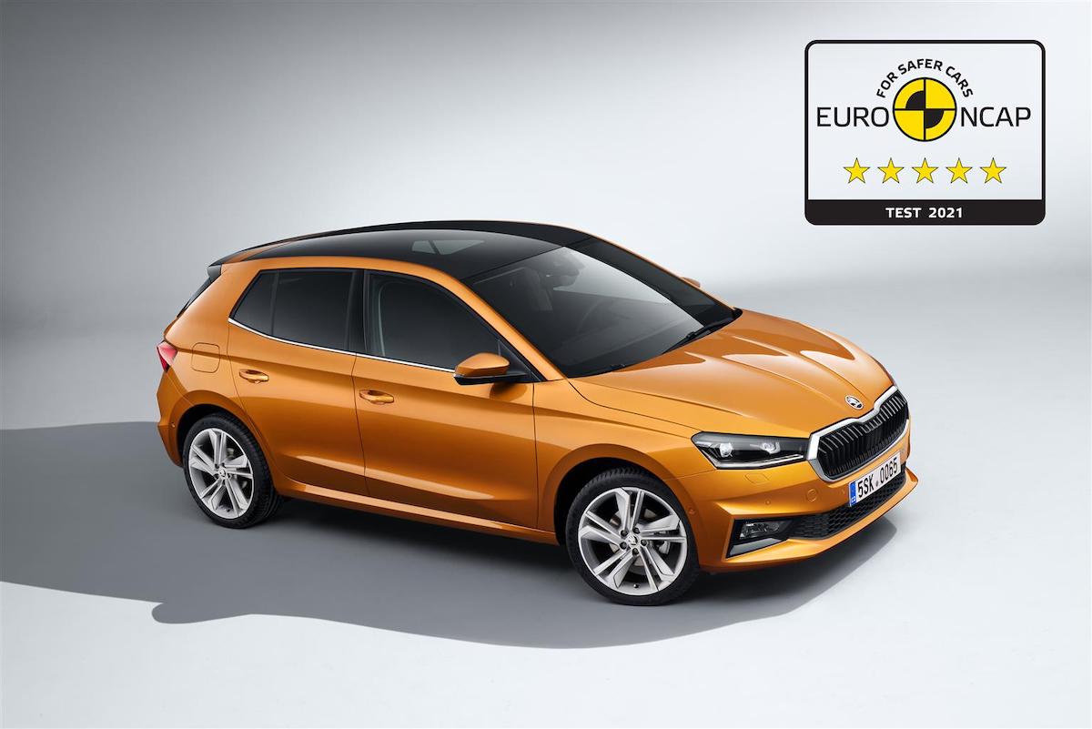 Nuova Skoda Fabia ottiene le cinque stelle Euro NCAP Nuova Skoda Fabia ottiene le cinque stelle Euro NCAP