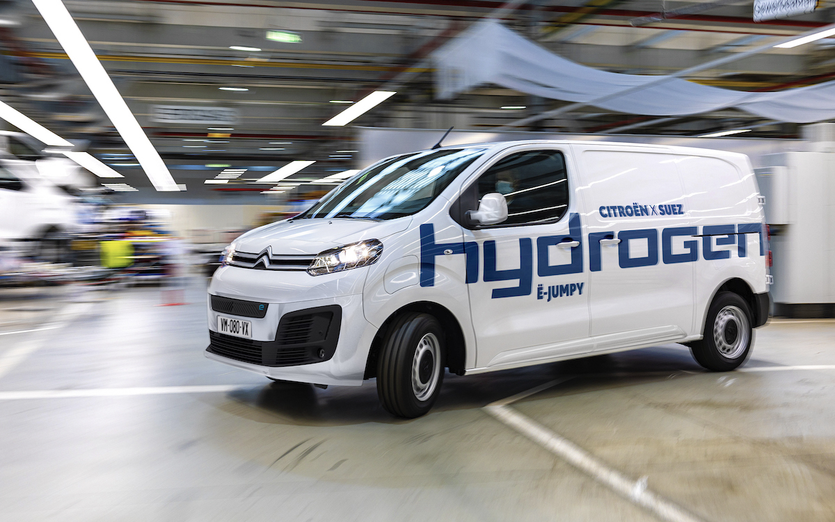 Citroen consegna il primo ë-Jumpy hydrogen al gruppo Suez Citroen consegna il primo ë-Jumpy hydrogen al gruppo Suez