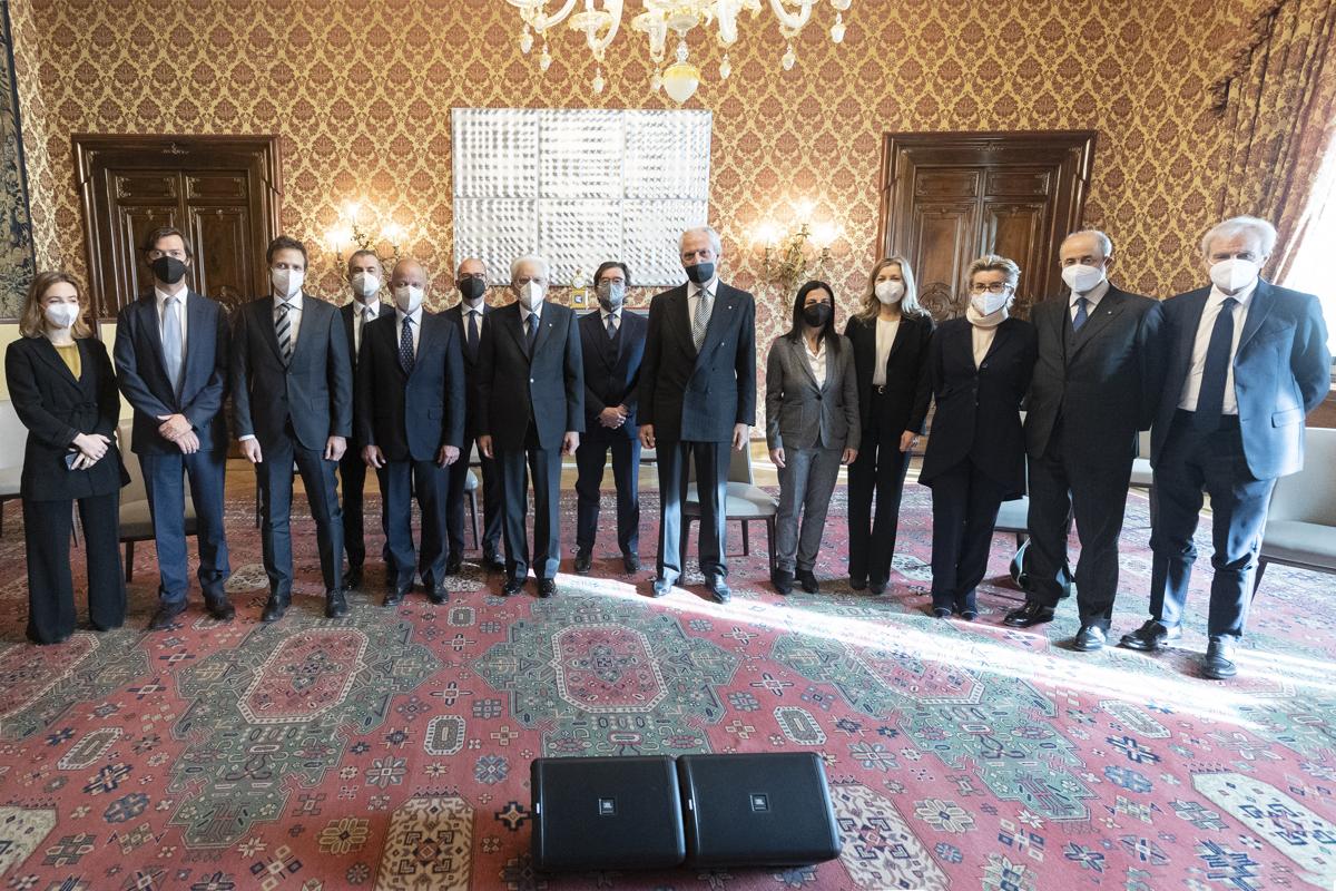Pirelli, Mattarella incontra Tronchetti Provera per i 150 anni del Gruppo Pirelli, Mattarella incontra Tronchetti Provera per i 150 anni del Gruppo
