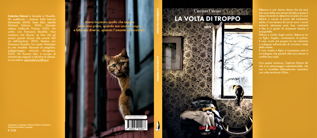 Caterina Falconi, il noir come riflessione sulla realtà: La volta di troppo Caterina Falconi, il noir come riflessione sulla realtà: La volta di troppo