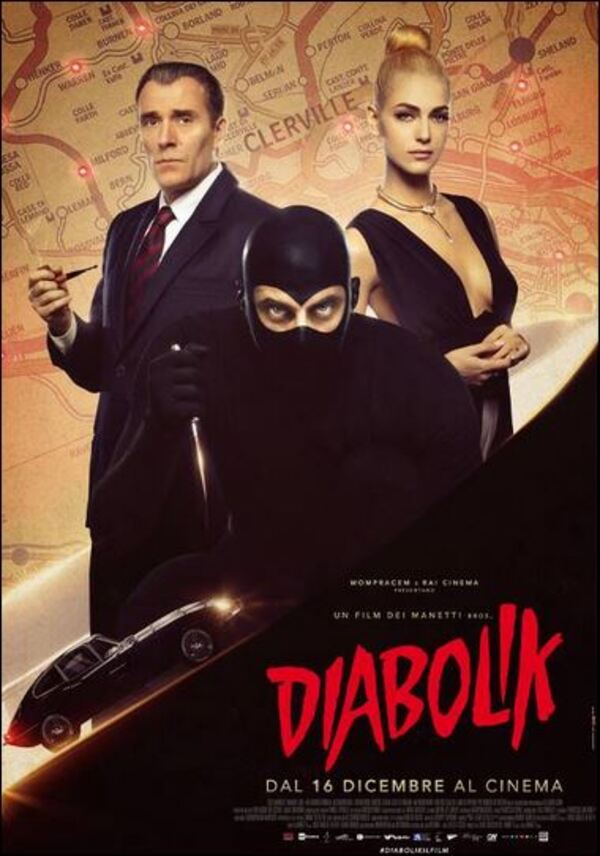 Lady Kant Miriam Leone un incanto per Diabolik a Milano