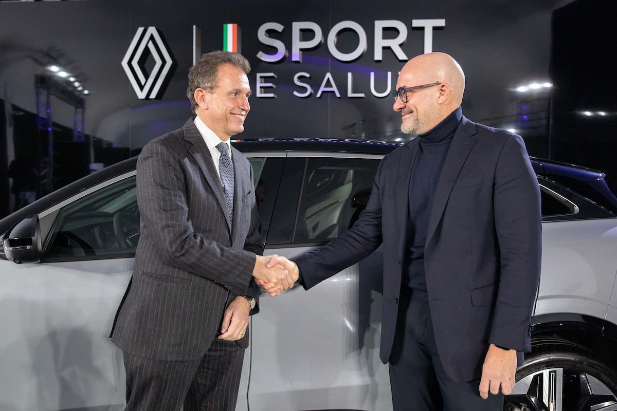 Renault italia e Sport e Salute insieme per una migliore qualità della vita. Renault italia e Sport e Salute insieme per una migliore qualità della vita.