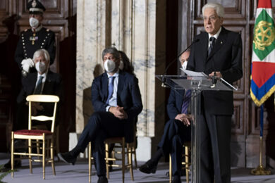 Mattarella, pesante accusa ai media: “Dato troppo spazio ai No Vax”