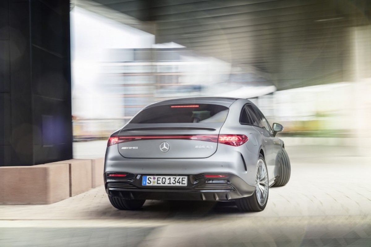 Debutto italiano per la Nuova Mercedes Amg Eqs 53 4Matic+ Debutto italiano per la Nuova Mercedes Amg Eqs 53 4Matic+