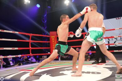 Night of Kick and Punch 11 show sul ring. Canalis special guest star