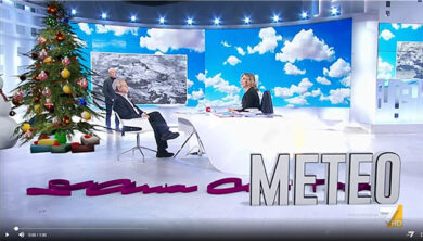 Conferenza Draghi, siparietto Merlino-Mentana: “Il direttore ha tradito La7”