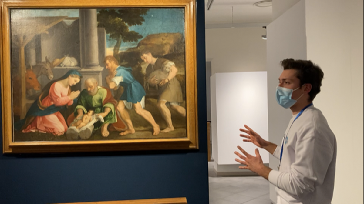 Natività dei maestri del Cinquecento in mostra: le guide? Sono gli studenti Natività dei maestri del Cinquecento in mostra: le guide? Sono gli studenti