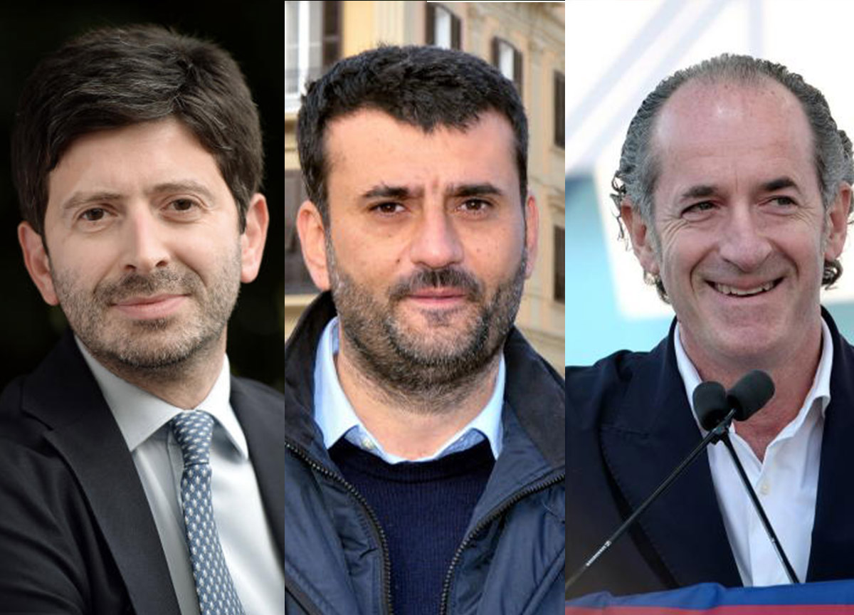 Galleria foto 'Sondaggio fiducia: Speranza, Zaia, Decaro star di Natale. Sala batte Gualtieri' - foto 1