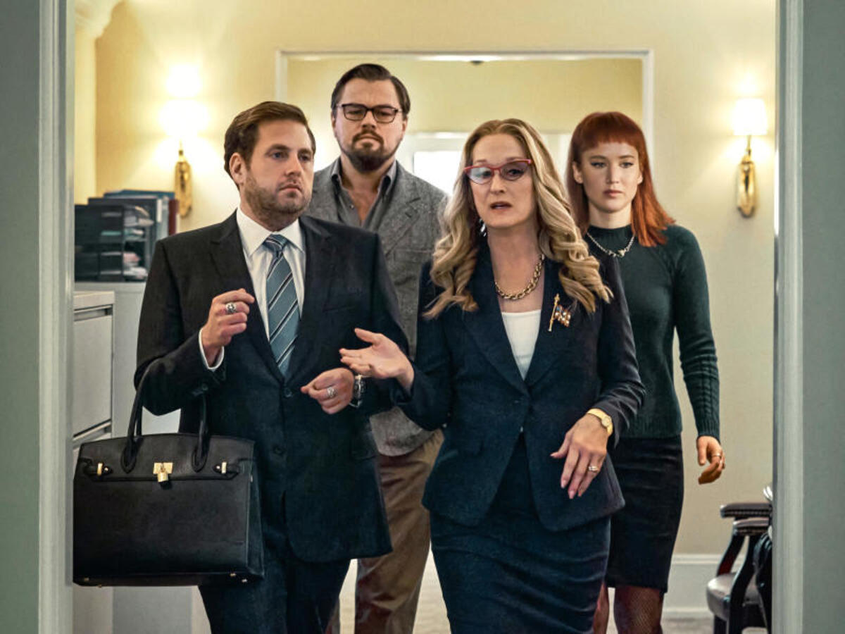 “Don’t look up”, il film con Di Caprio è la metafora sulla pandemia da Covid “Don’t look up”, il film con Di Caprio è la metafora sulla pandemia da Covid