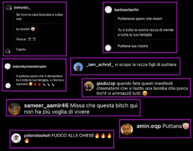 “No alla moschea in via Novara”, Sardone minacciata di morte