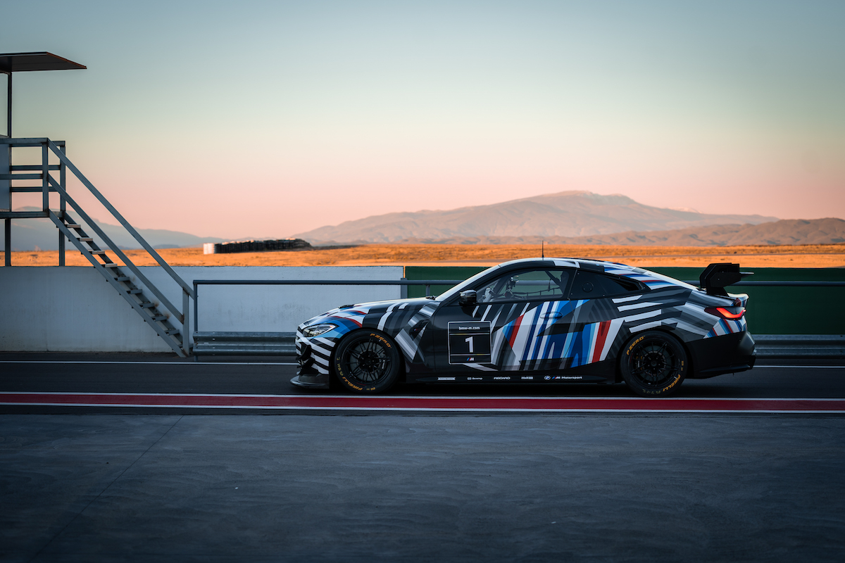 La nuova BMW M4 GT4 debutterà nel 2023