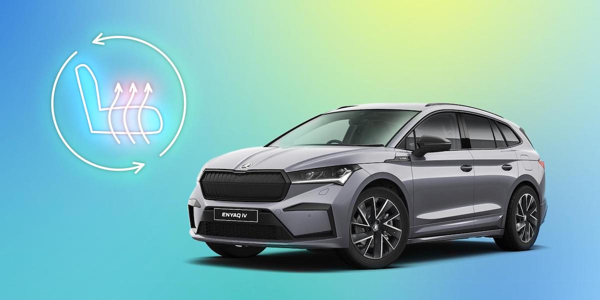 Skoda Enyaq iV, migliora l’autonomia anche durante l’inverno Skoda Enyaq iV, migliora l’autonomia anche durante l’inverno