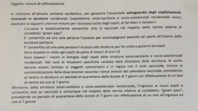 Ospedali e Rsa, accesso negato ai non vaccinati  – Il tg VERO GIORNALE