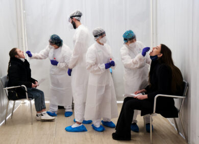 Covid: Piemonte, Lazio e Sicilia in giallo. Rt a 1.18, incidenza da 351 a 783