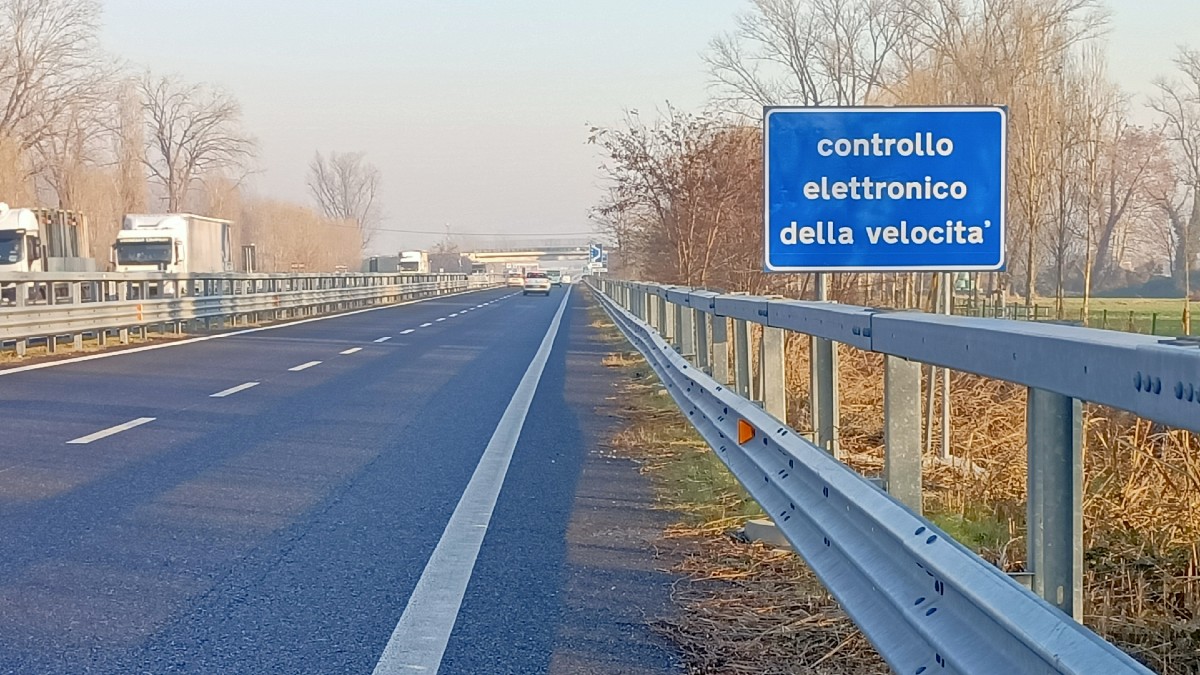 S.P.14 Rivoltana: attivo sistema di rilevazione automatica della velocità S.P.14 Rivoltana: attivo sistema di rilevazione automatica della velocità