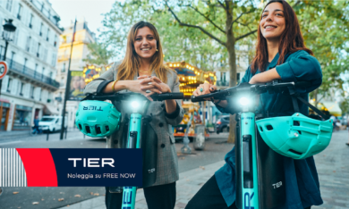 Free Now  integra in app i monopattini Tier