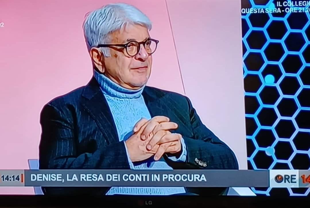 Angelo Maria Perrino torna a Ore14 ospite di Milo Infante martedì 11 gennaio Angelo Maria Perrino torna a Ore14 ospite di Milo Infante martedì 11 gennaio