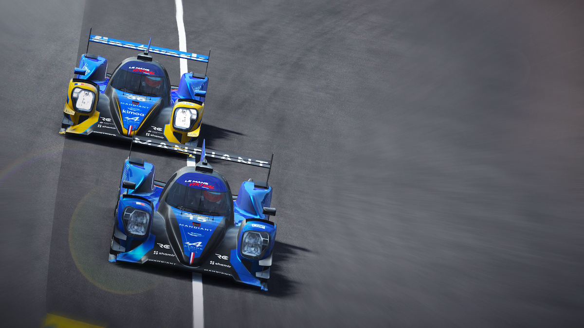 Alpine scende in pista alle 24 ore di Le Mans virtuale