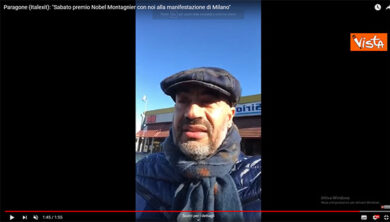 Covid, Paragone: “Il premio Nobel Montagnier a Milano a nostra manifestazione”