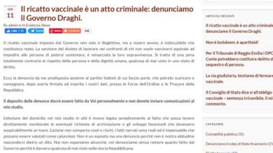 “Violenza privata”, denunce in arrivo contro il governo – Il tg VERO GIORNALE