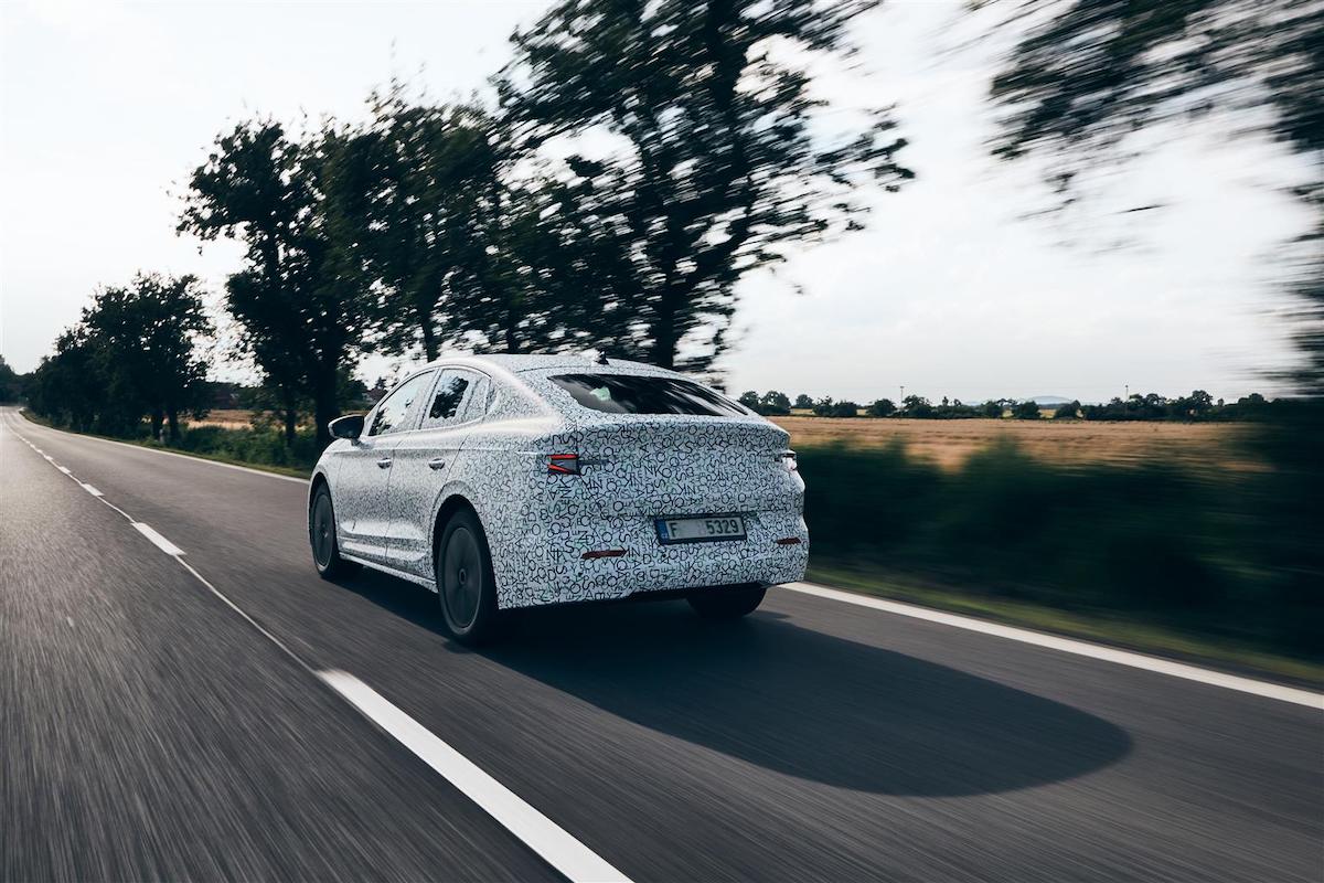 Skoda: svelati i primi bozzetti della nuova Enyaq Coupè iV
