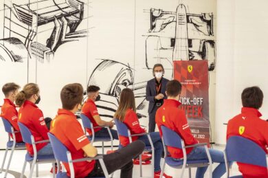 Suona la campanella per i 9  ‘studenti’ di Ferrari Driver Academy
