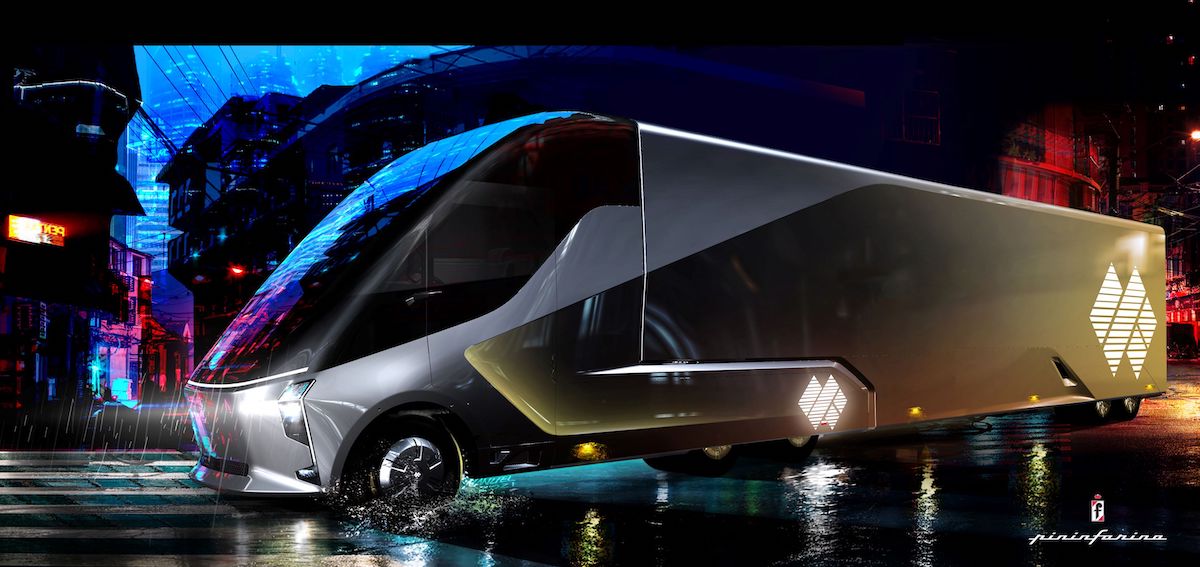 DeepWay, svela il camion elettrico a guida autonoma disegnato da Pininfarina DeepWay, svela il camion elettrico a guida autonoma disegnato da Pininfarina