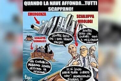 Italia in pandemia come la Concordia: i “capitani” abbandonano la nave