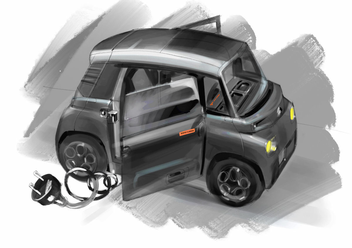 Citroën AMI ha ispirato la creatività dello stilista italiano Massimo Alba Citroën AMI ha ispirato la creatività dello stilista italiano Massimo Alba