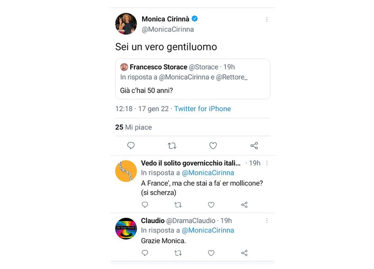 Quirinale, Storace e la Cirinnà: “Già c’hai 50 anni?” Quirinale, Storace e la Cirinnà: “Già c’hai 50 anni?”
