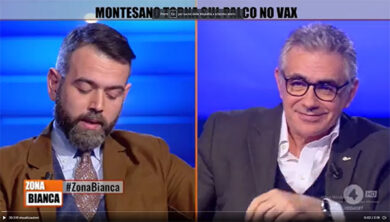 Borgonovo lo incalza, Pregliasco risponde: “Pennivendolo”, lite in Tv. VIDEO