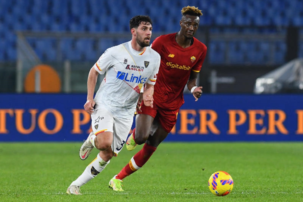 Roma-Lecce, in gol Arturo Calabresi, figlio del Biascica della serie Boris