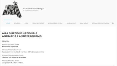 Nuova Norimberga, campagna per denuncia all’Antimafia  – Il tg VERO GIORNALE